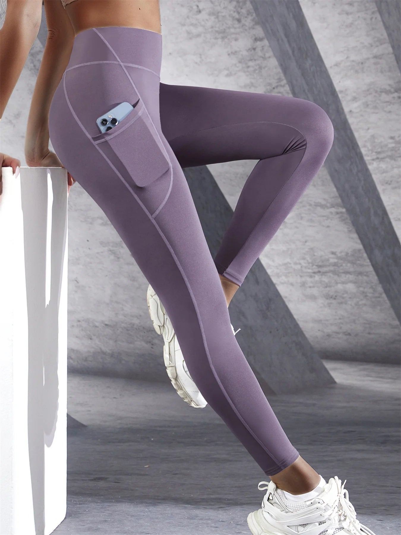 Womens High Waist Leggings Stretch Yoga Pants