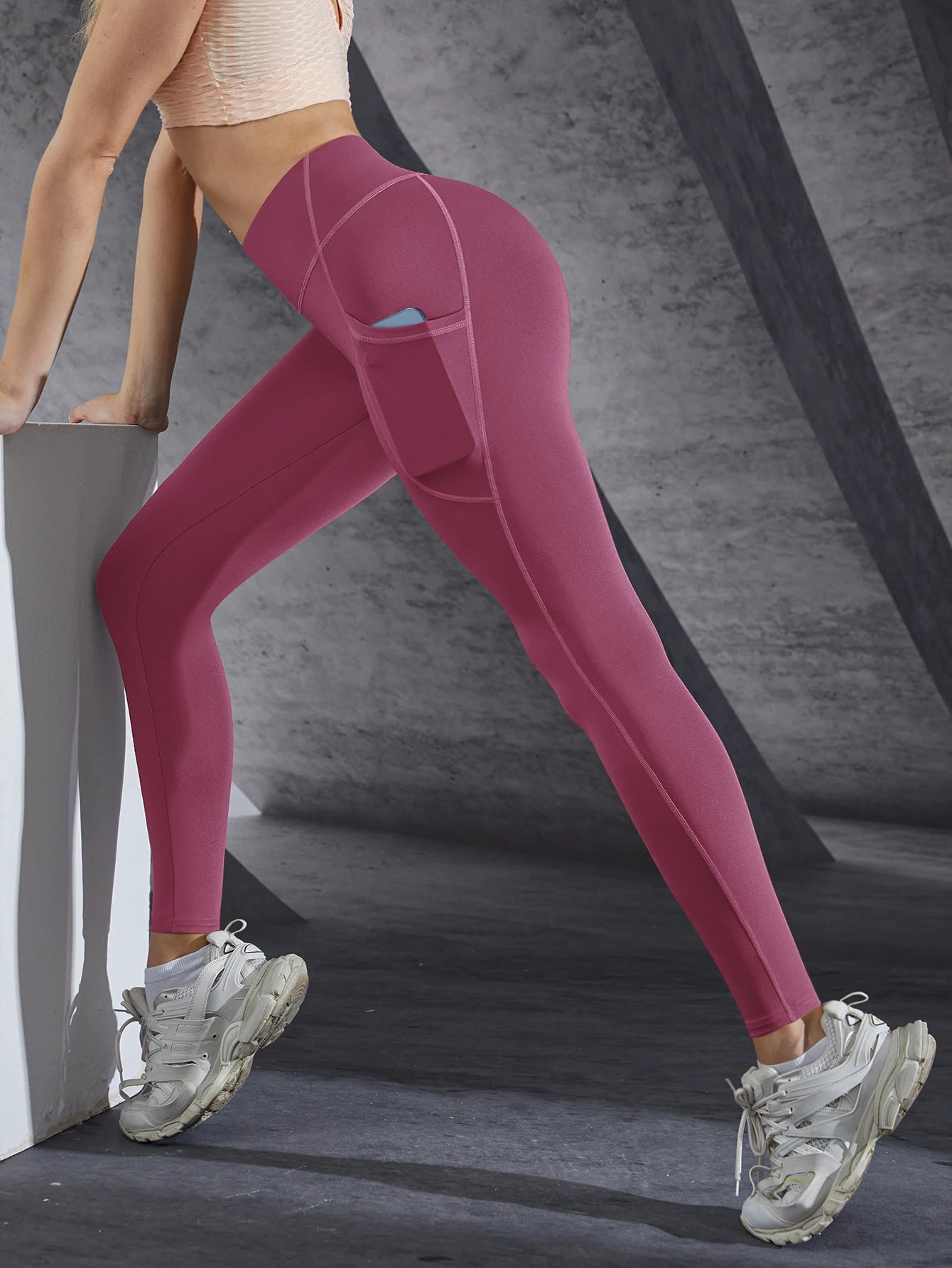 Womens High Waist Leggings Stretch Yoga Pants