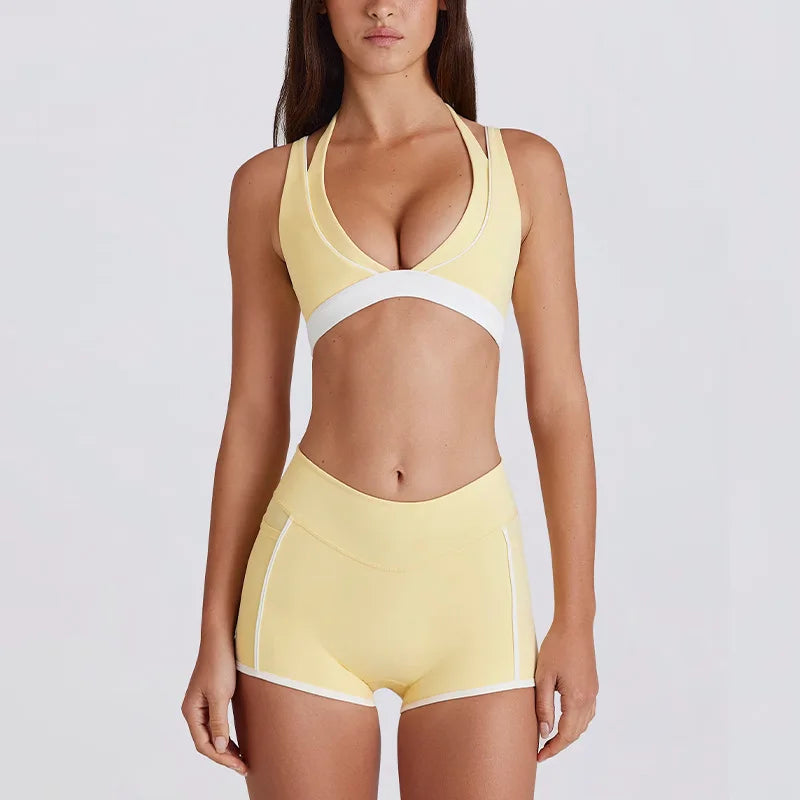 2 Pieces Women's Tracksuit Yoga Set