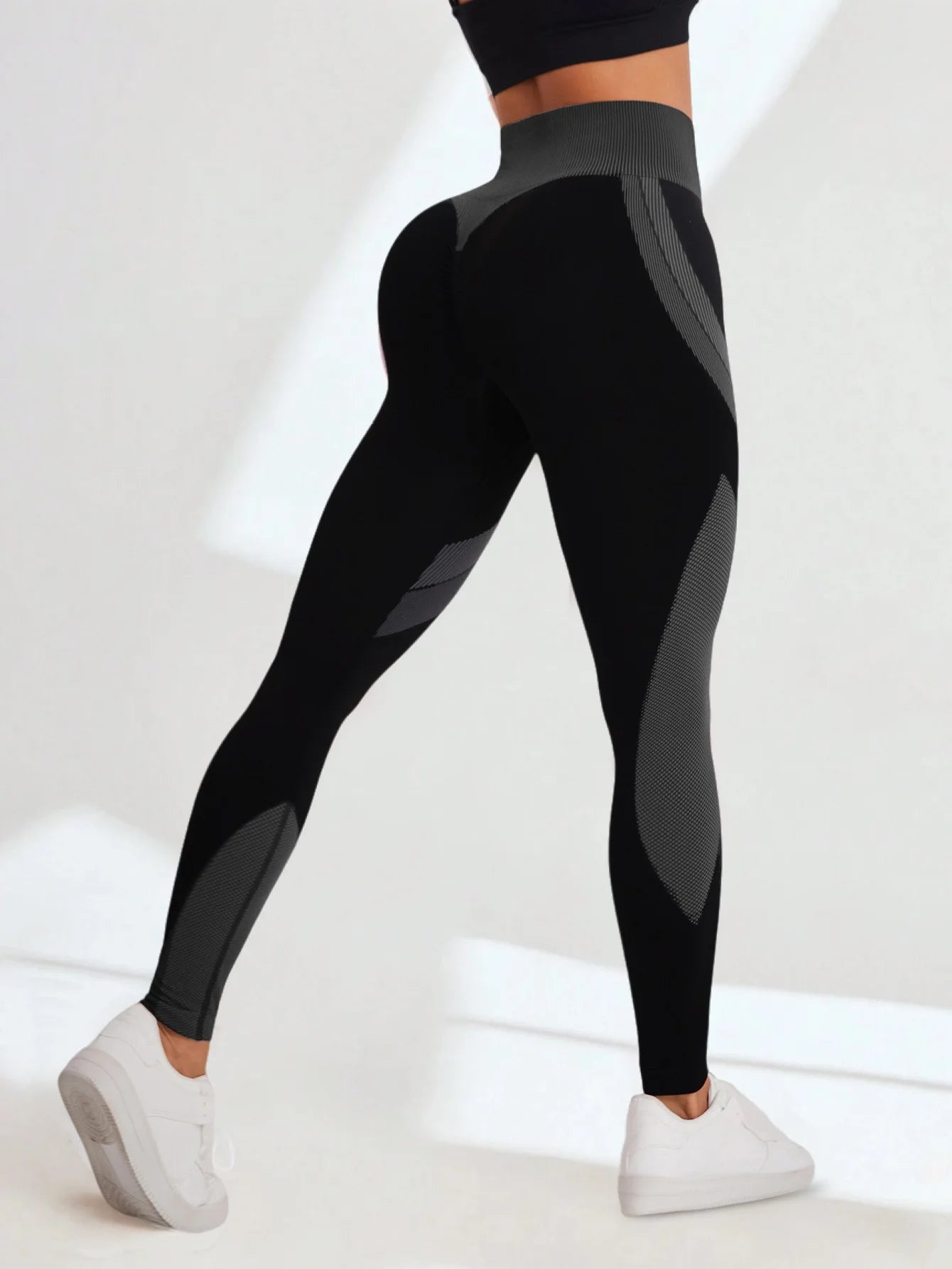 Women’s Seamless Yoga Leggings – Tummy Control High Waist