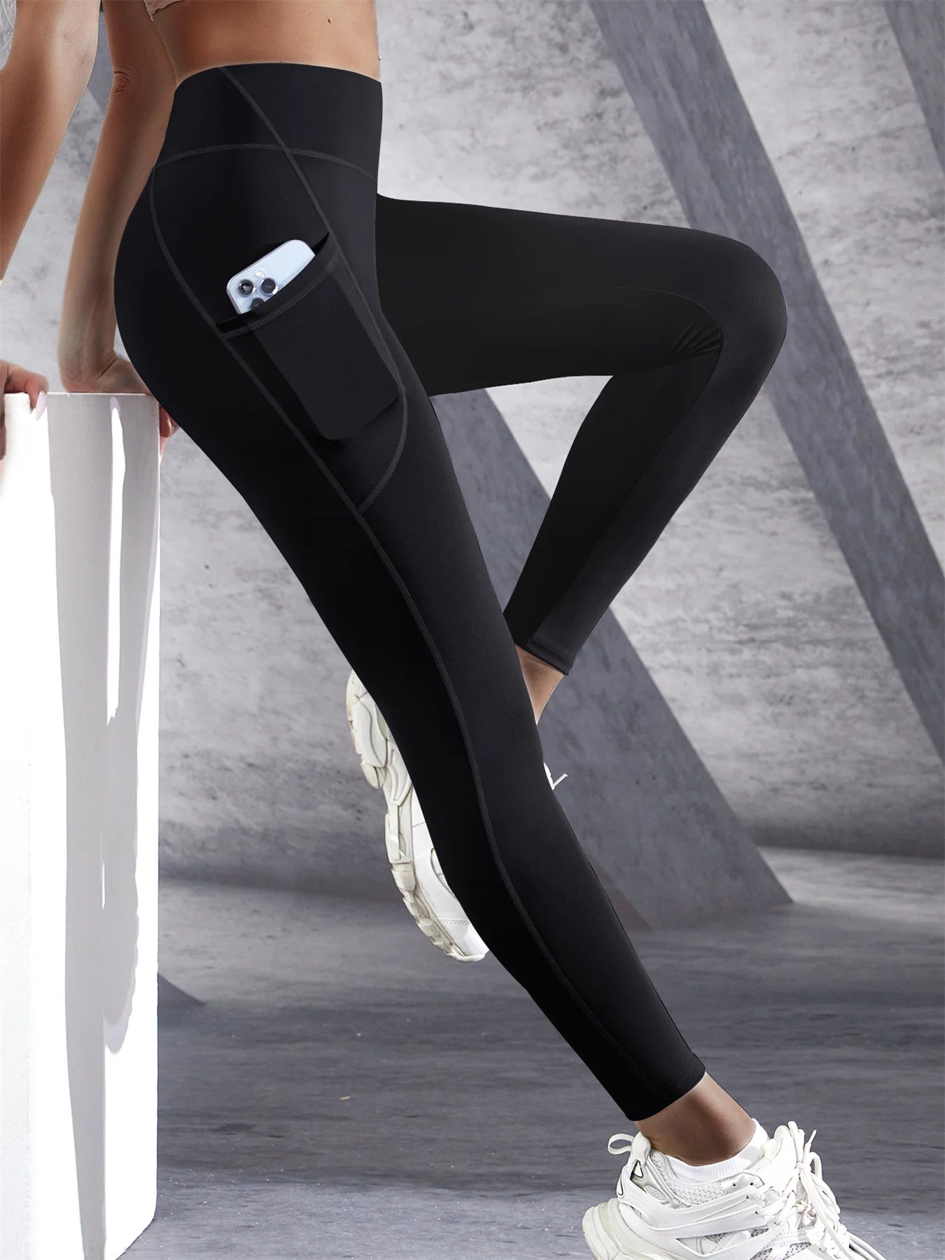 Womens High Waist Leggings Stretch Yoga Pants
