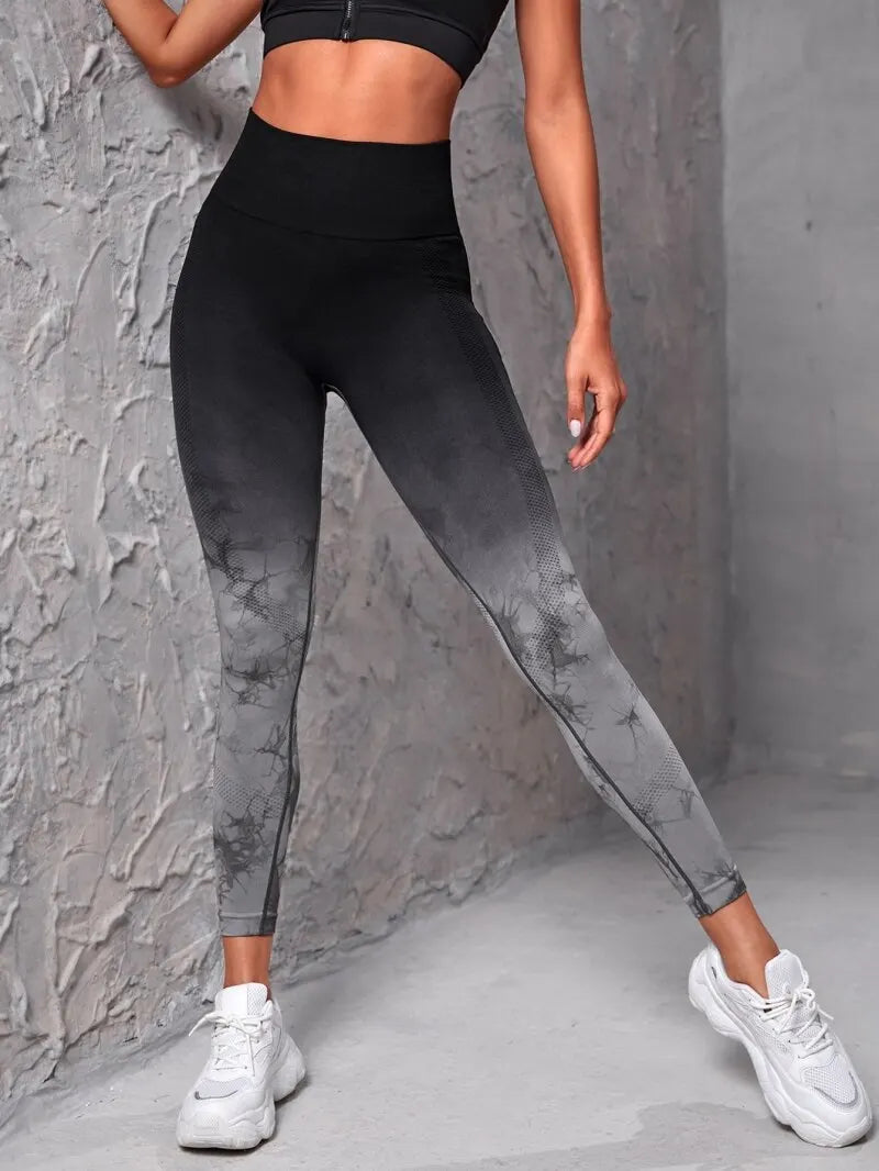 Women’s Seamless High Waist Leggings – Push Up Fitness Tights