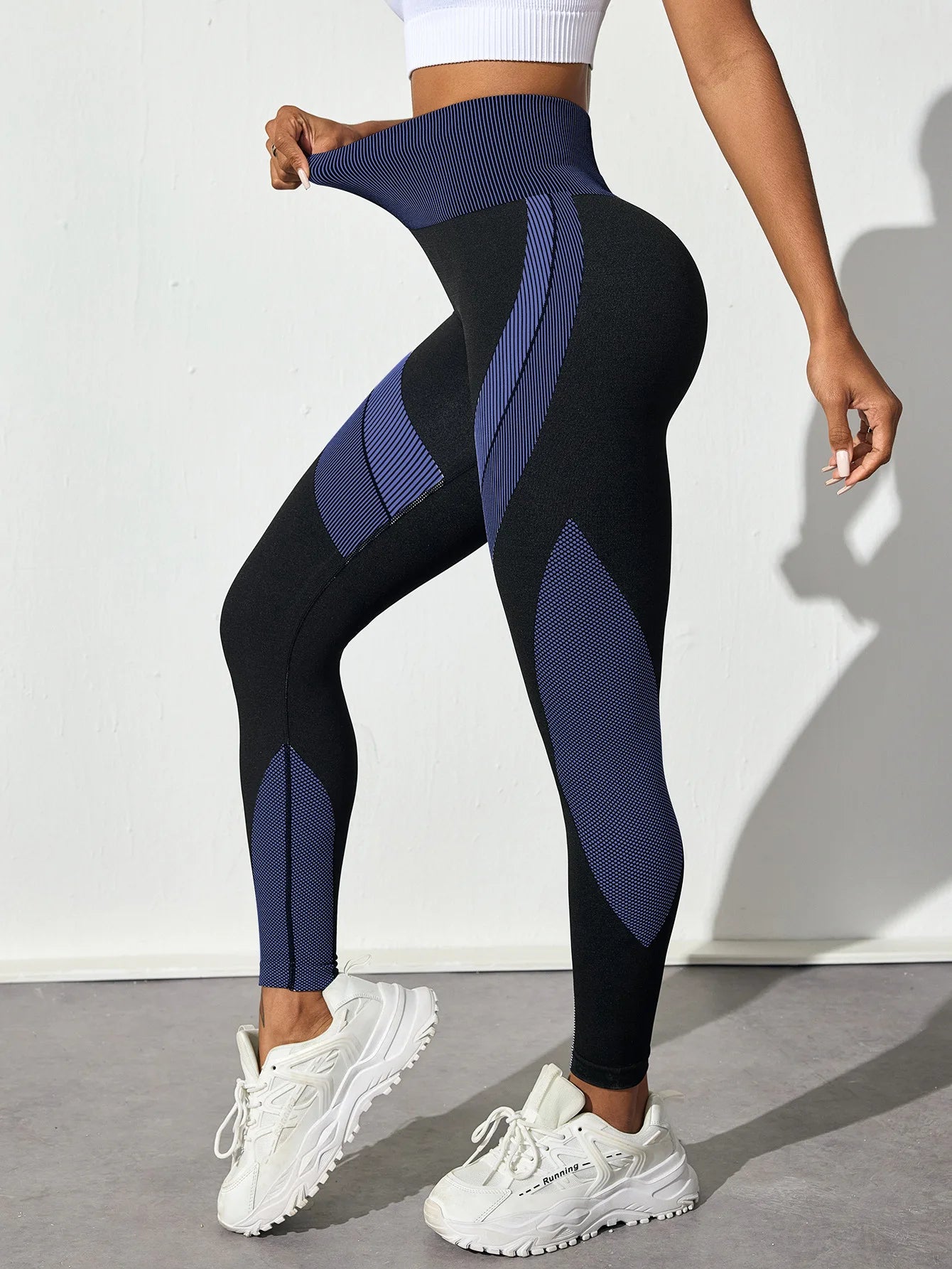 Women’s Seamless Yoga Leggings – Tummy Control High Waist