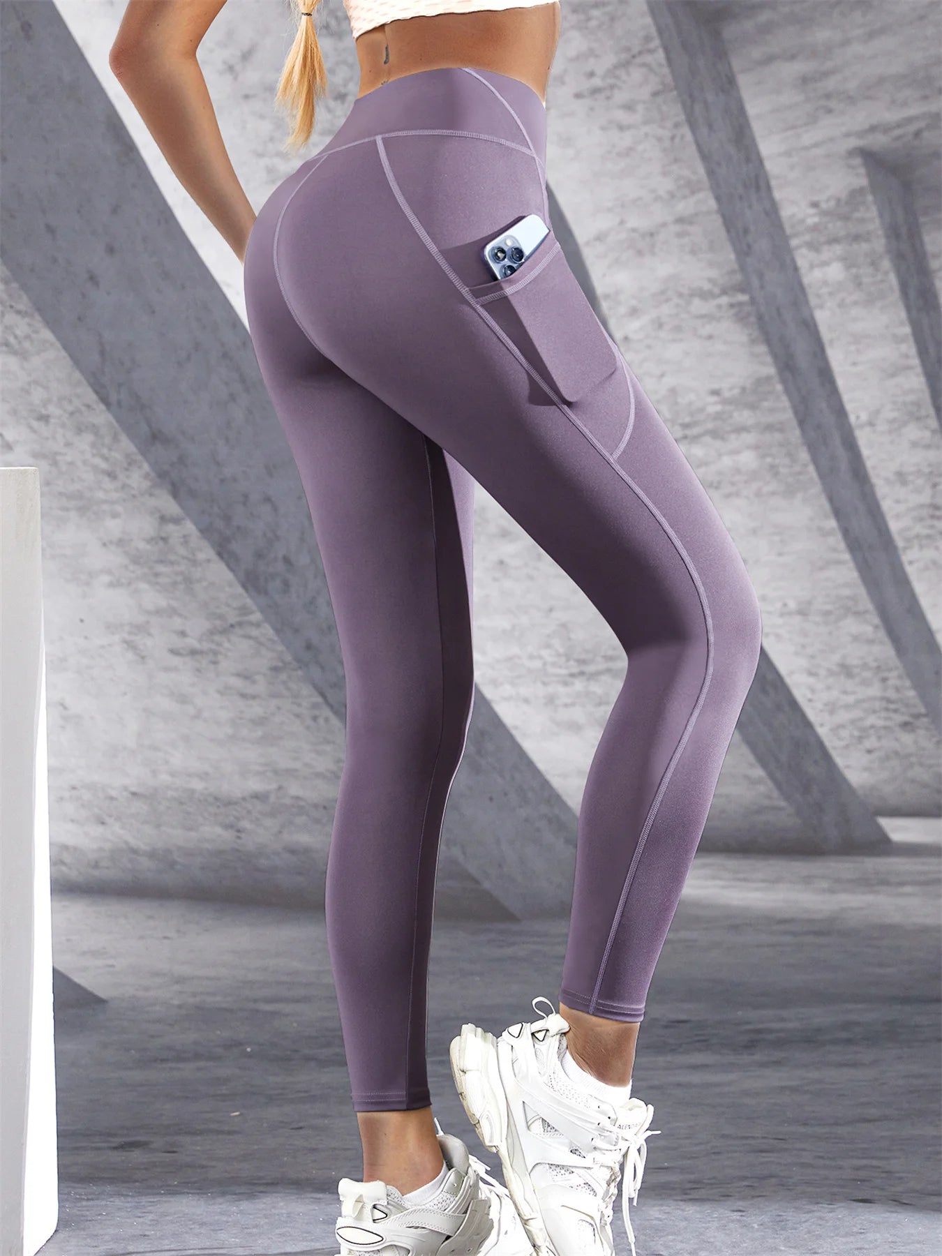 Womens High Waist Leggings Stretch Yoga Pants