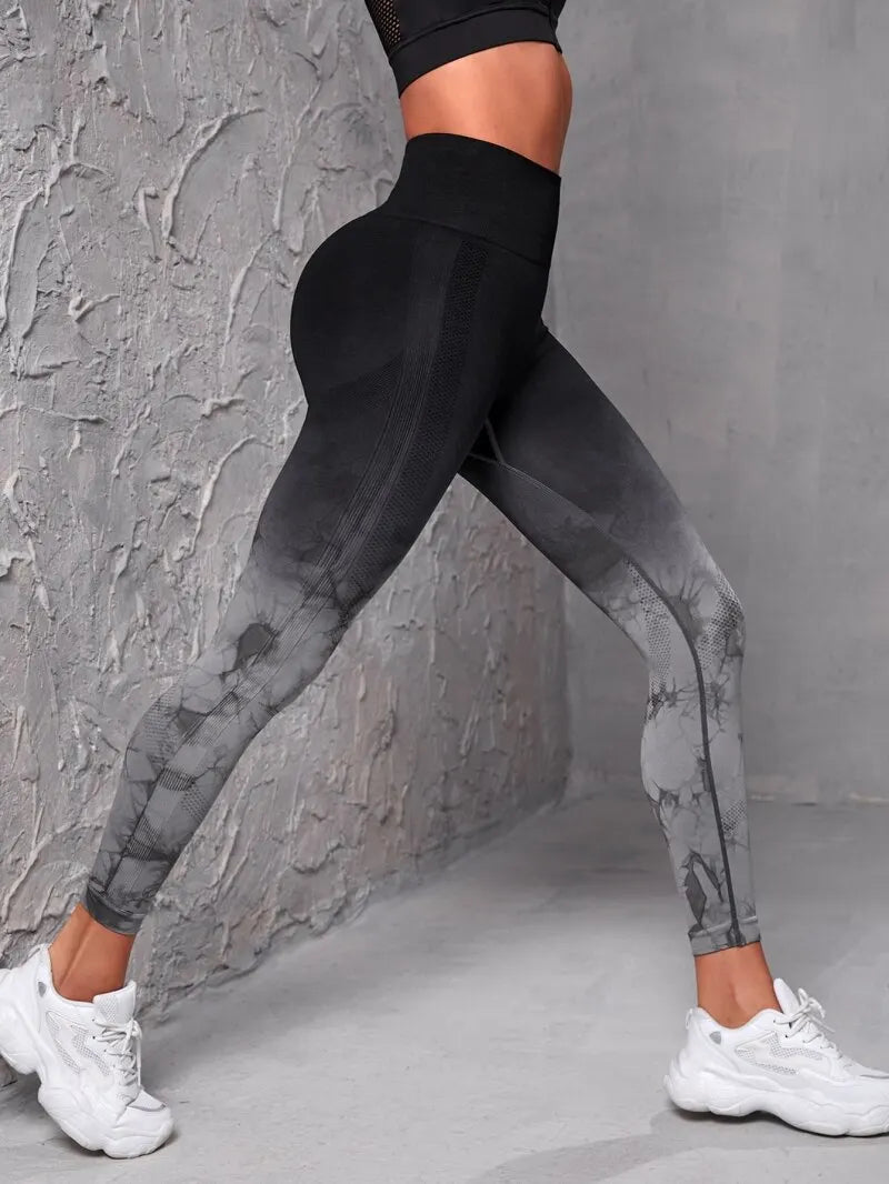 Women’s Seamless High Waist Leggings – Push Up Fitness Tights