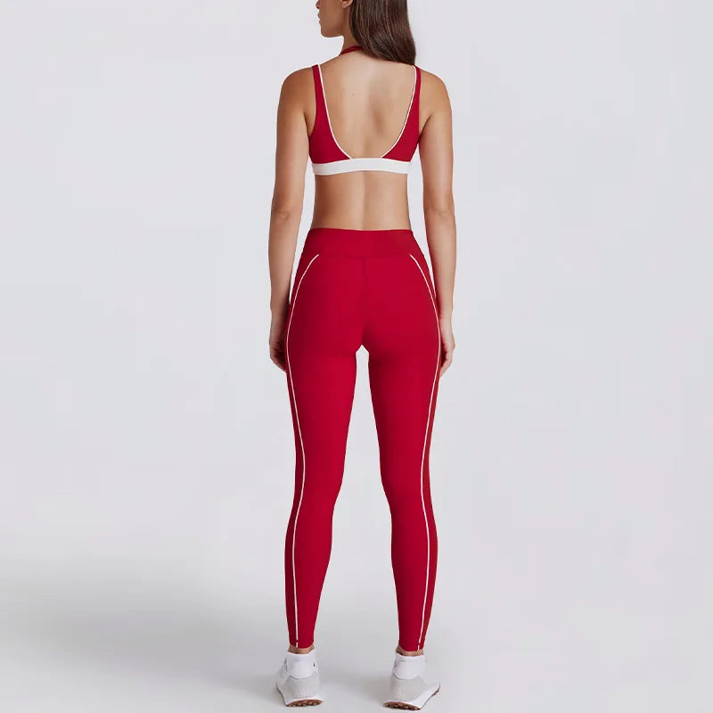2 Pieces Women's Tracksuit Yoga Set