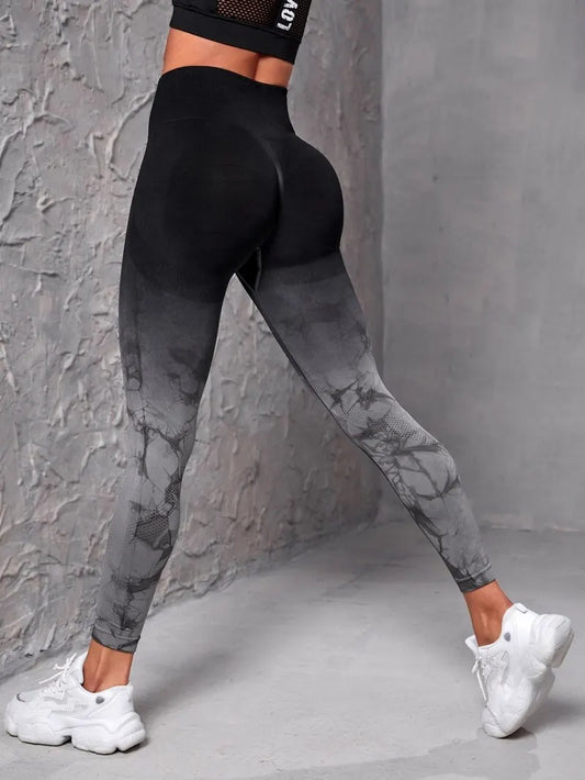 Women’s Seamless High Waist Leggings – Push Up Fitness Tights