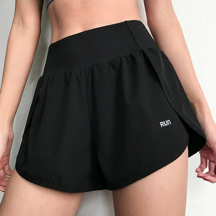 Women's High-Waisted Loose Workout Shorts Quick-Dry Shorts